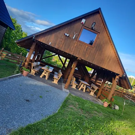 Klimatyczne Drewniane Jagodna 6d-2 Jacuzzi Sauna,trasy Rowerowe Dağ evi