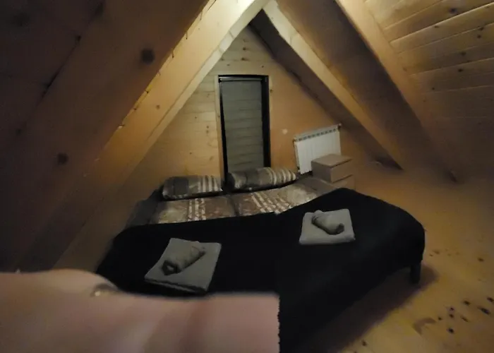 Klimatyczne Drewniane Domki Jagodna Spalona 6D-2 Jacuzzi Sauna,Trasy Rowerowe Chalet Spalona