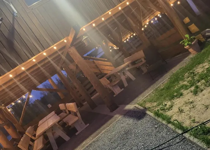 Klimatyczne Drewniane Domki Jagodna Spalona 6D-2 Jacuzzi Sauna,Trasy Rowerowe * Spalona